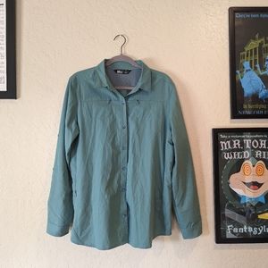 REI button-up hiking shirt